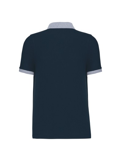Polo de homem piqu� bicolor - K258