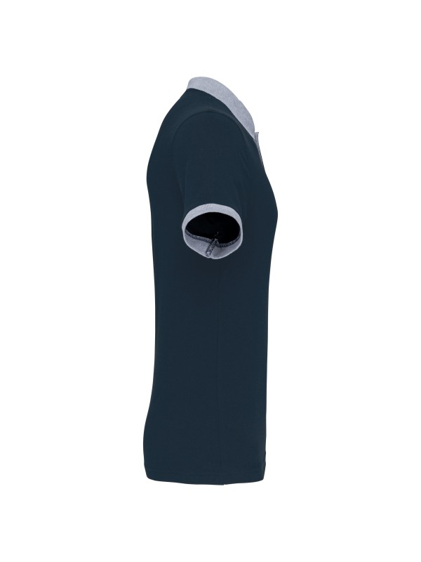 Polo de homem piqu� bicolor - K258