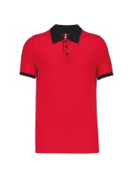 Polo de homem piqu� bicolor - K258