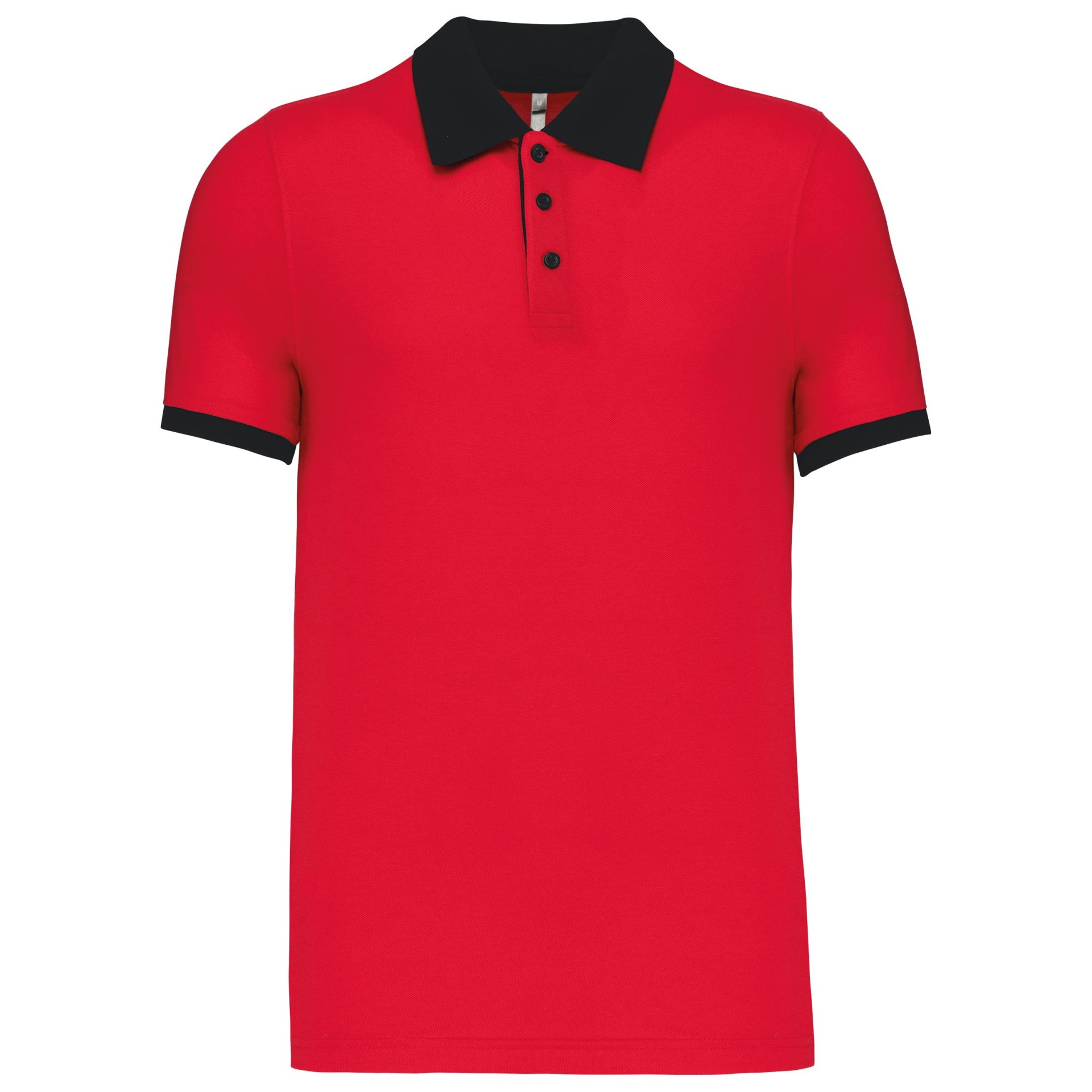 Polo de homem piqué bicolor - K258