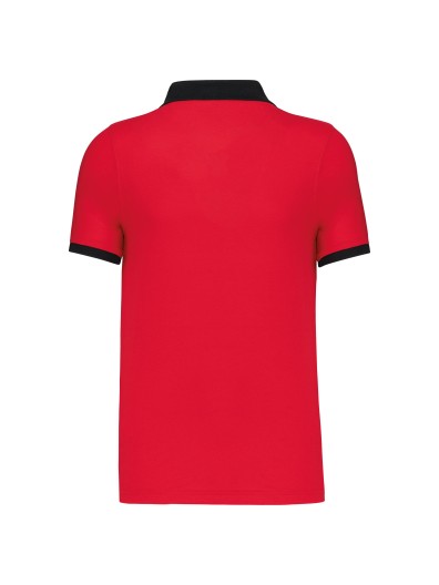 Polo de homem piqu� bicolor - K258