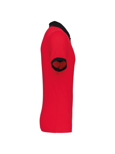 Polo de homem piqu� bicolor - K258