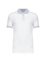 Polo de homem piqué bicolor - K258