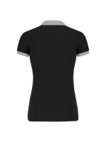 Polo de senhora piqu� bicolor - K259