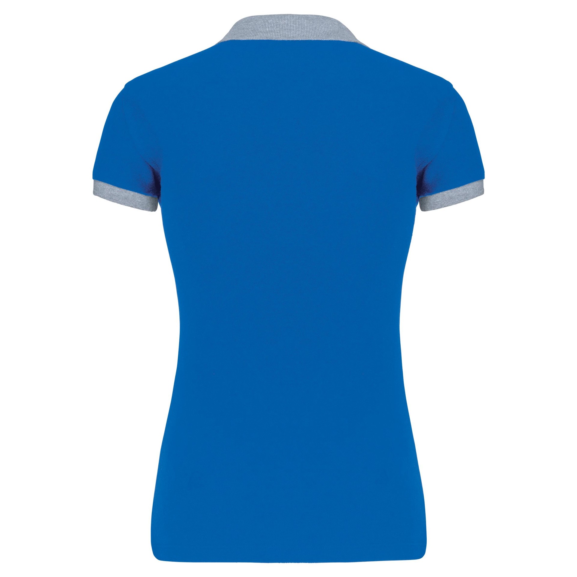 Polo de senhora piqué bicolor - K259
