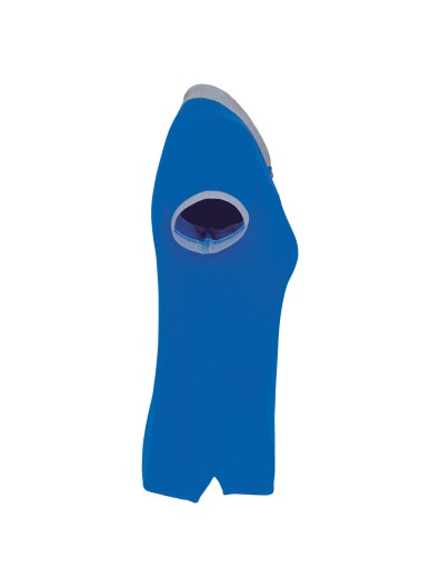 Polo de senhora piqué bicolor - K259 Polo de senhora piqué bicolor - K259