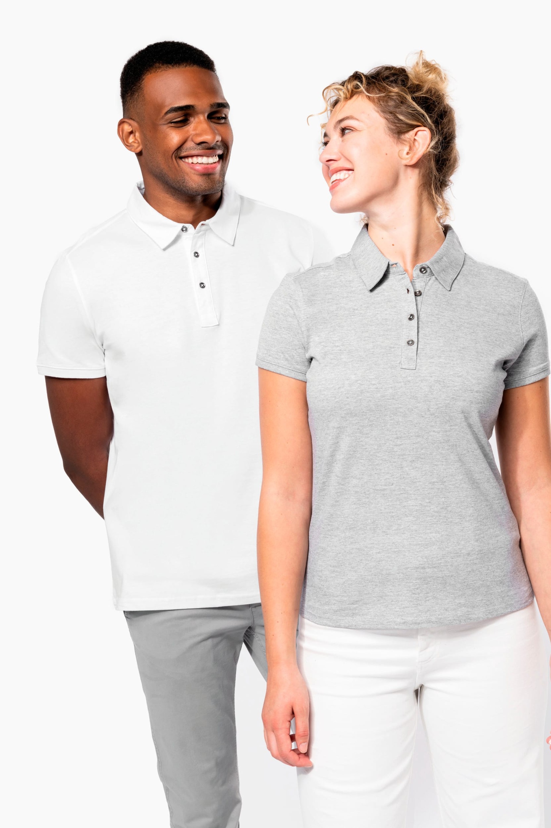 Polo jersey de manga curta - K262