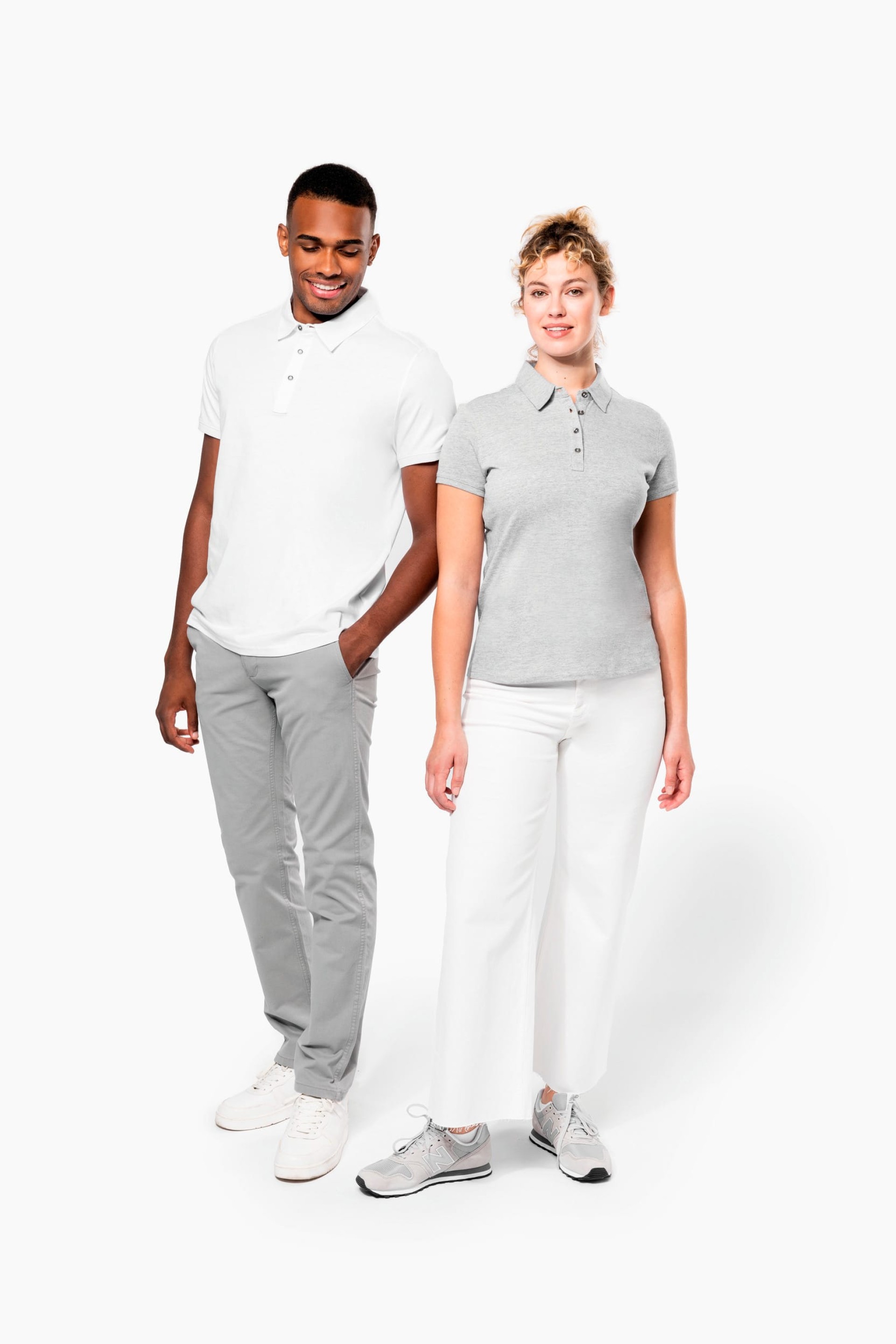 Polo jersey de manga curta - K262