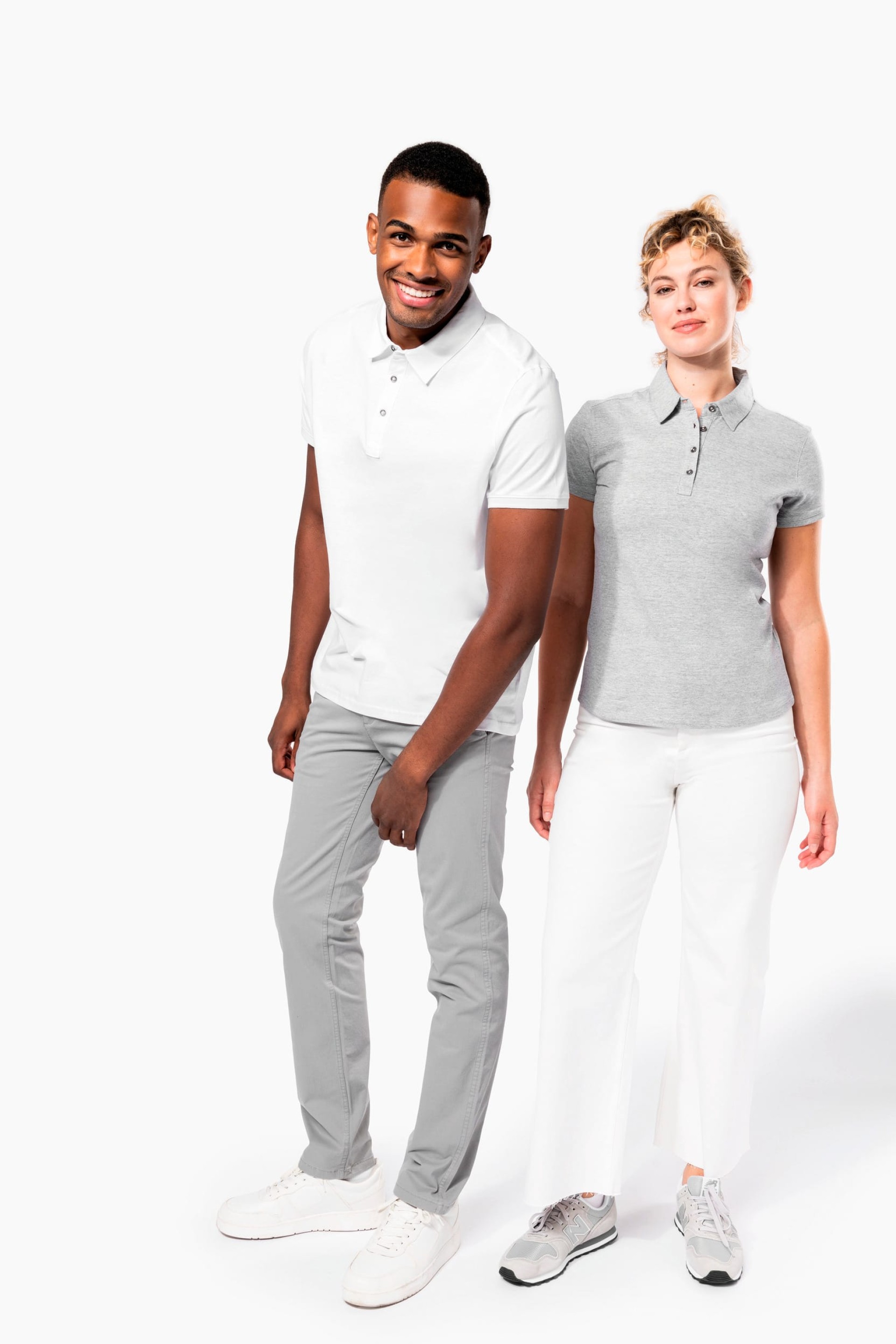 Polo jersey de manga curta - K262