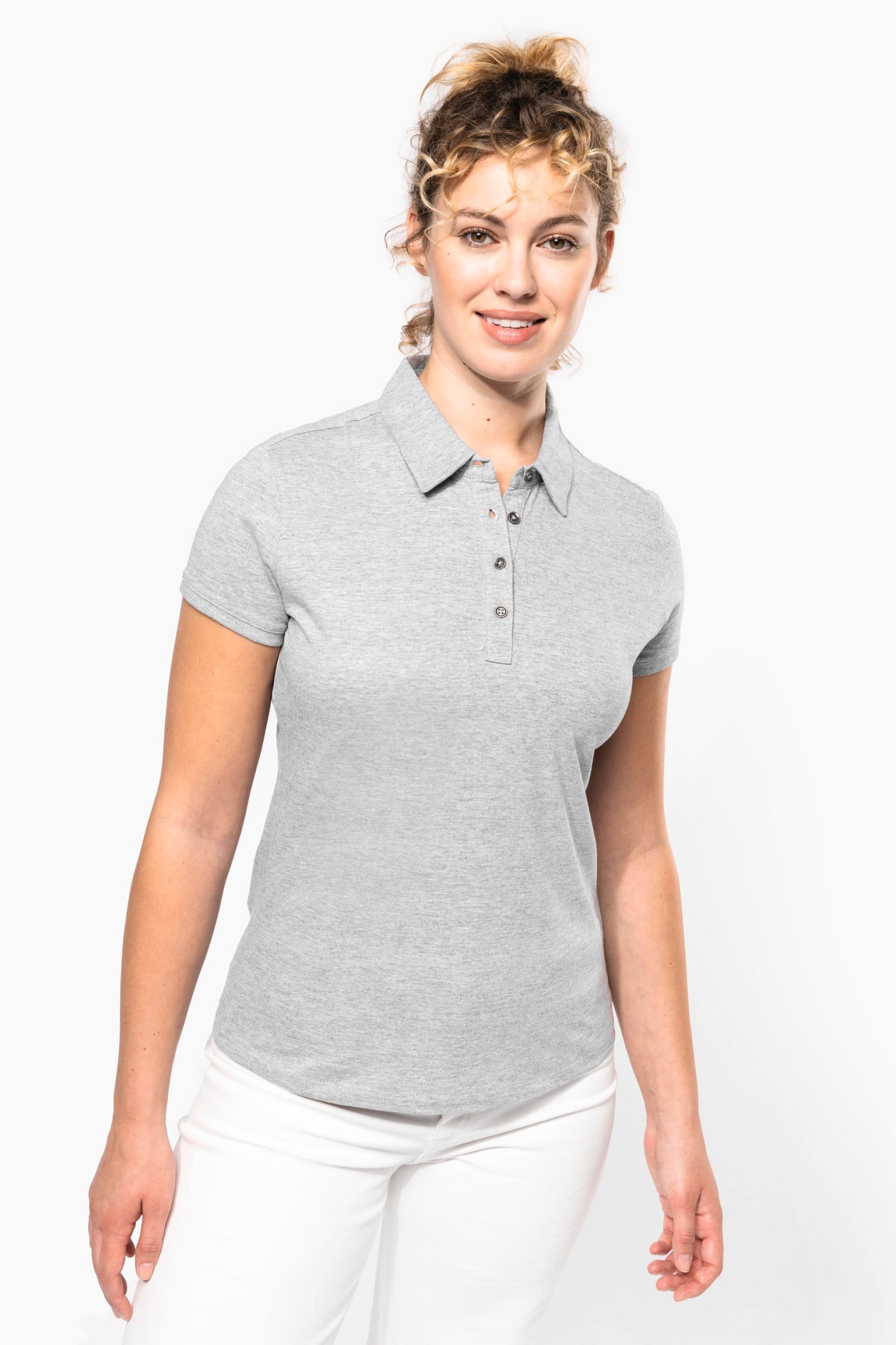 Polo jersey de manga curta - K263