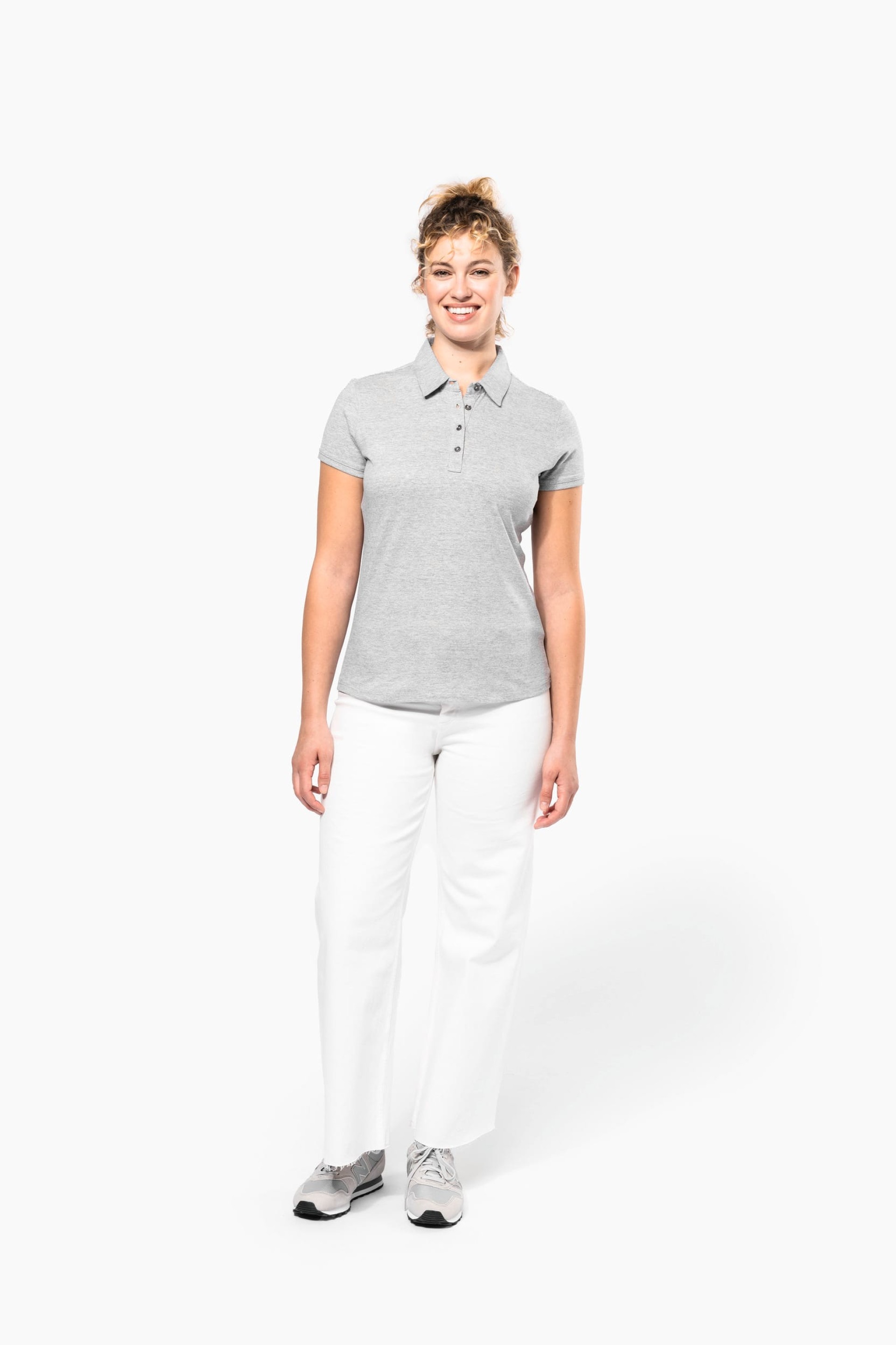 Polo jersey de manga curta - K263