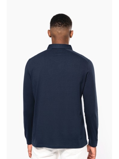 Polo jersey de manga comprida - K264