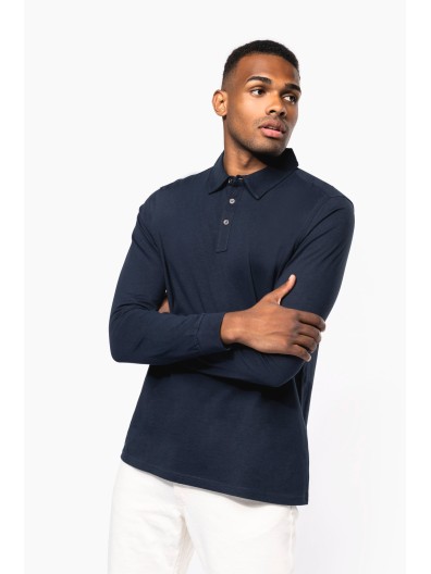 Polo jersey de manga comprida - K264