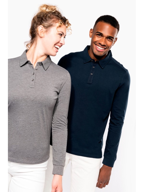 Polo jersey de manga comprida - K264