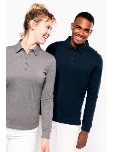 Polo jersey de manga comprida - K264