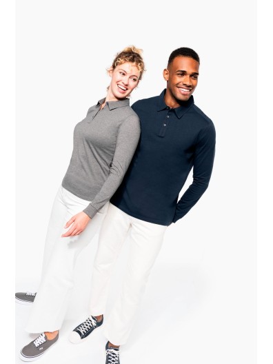Polo jersey de manga comprida - K264