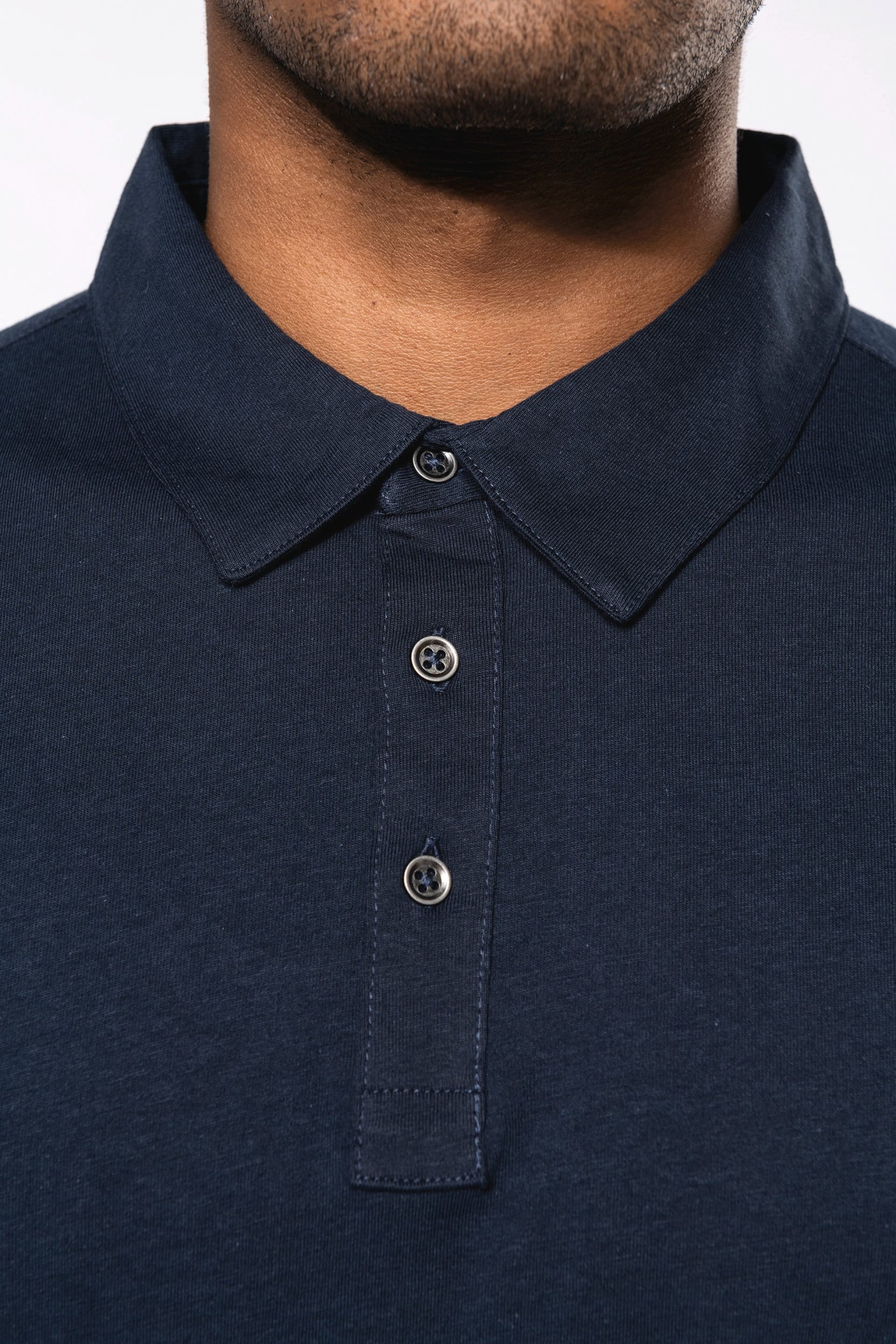 Polo jersey de manga comprida - K264