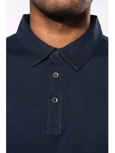 Polo jersey de manga comprida - K264