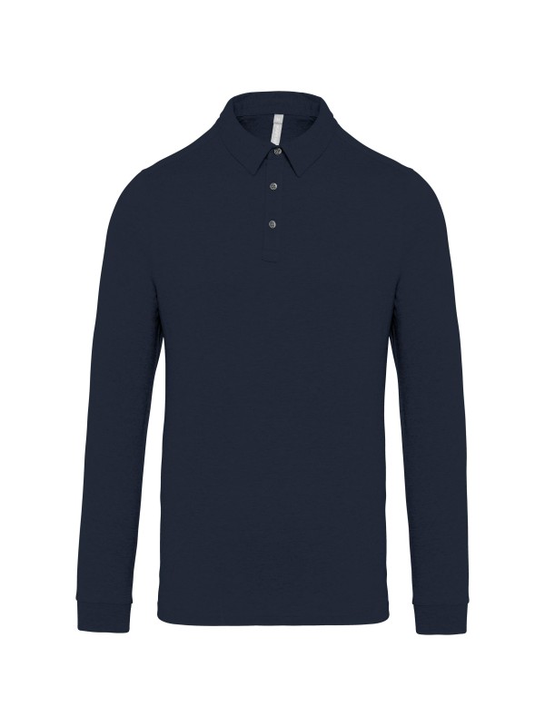 Polo jersey de manga comprida - K264