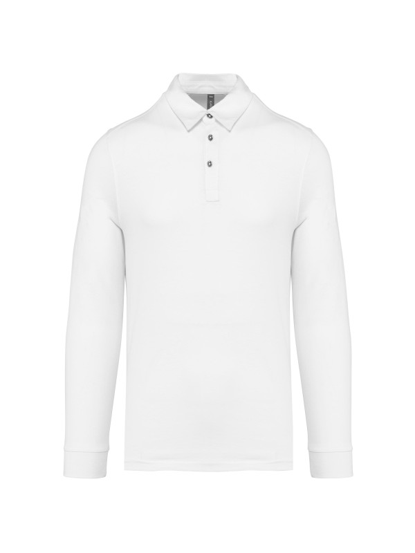 Polo jersey de manga comprida - K264