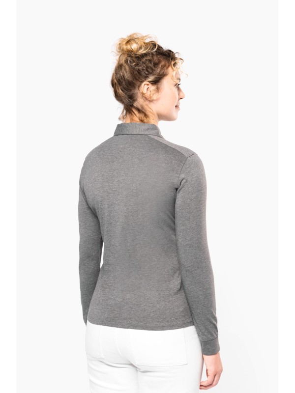 Polo jersey de manga comprida - K265