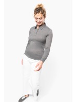 Polo jersey de manga comprida - K265