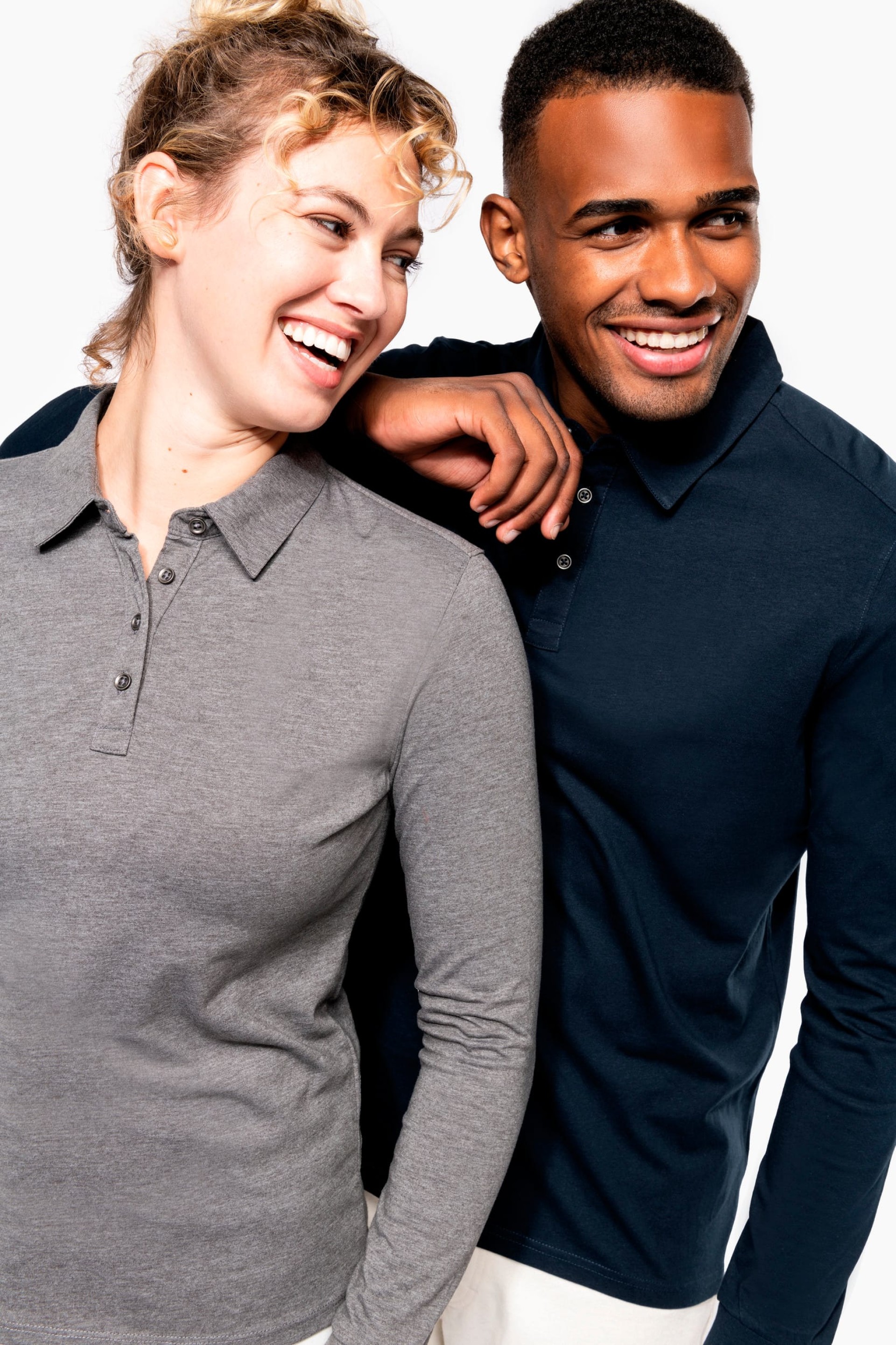 Polo jersey de manga comprida - K265