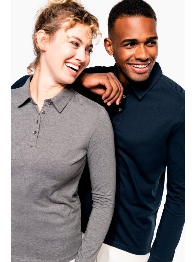 Polo jersey de manga comprida - K265