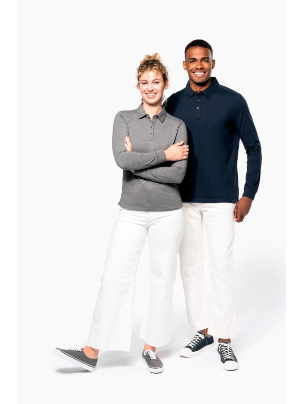 Polo jersey de manga comprida - K265