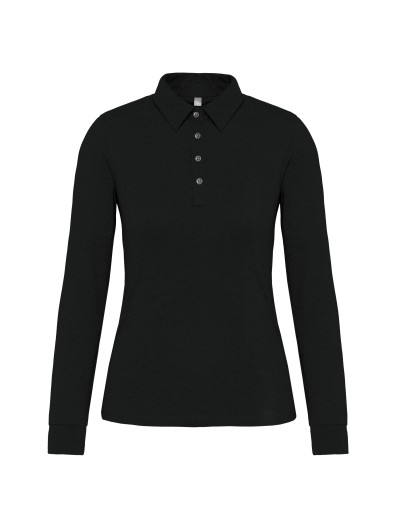 Polo jersey de manga comprida - K265