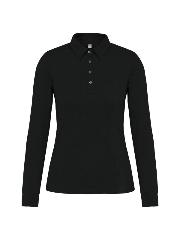 Polo jersey de manga comprida - K265