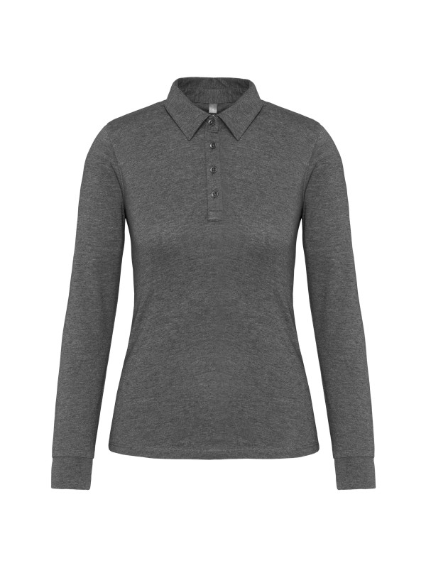 Polo jersey de manga comprida - K265