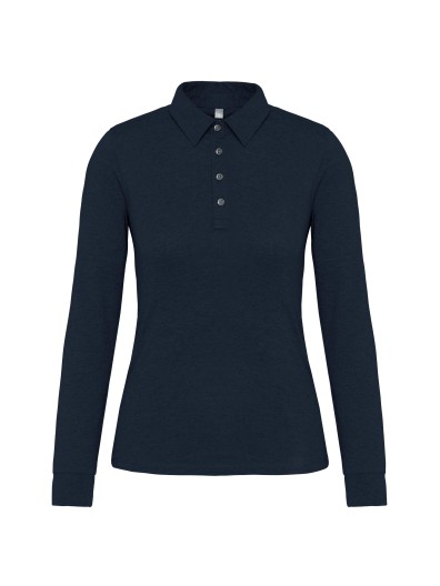 Polo jersey de manga comprida - K265