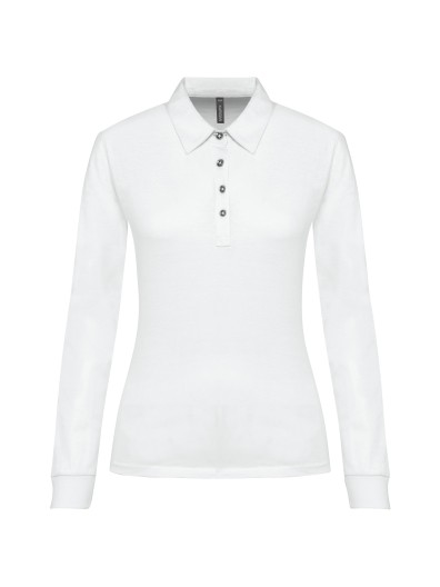 Polo jersey de manga comprida - K265