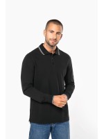 Polo malha piqué de manga comprida de homem - K280