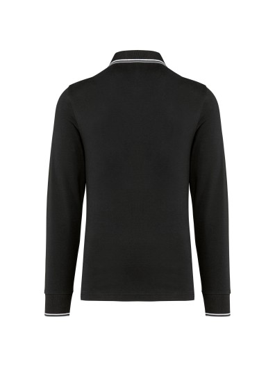Polo malha piqué de manga comprida de homem - K280 Polo malha piqué de manga comprida de homem - K280