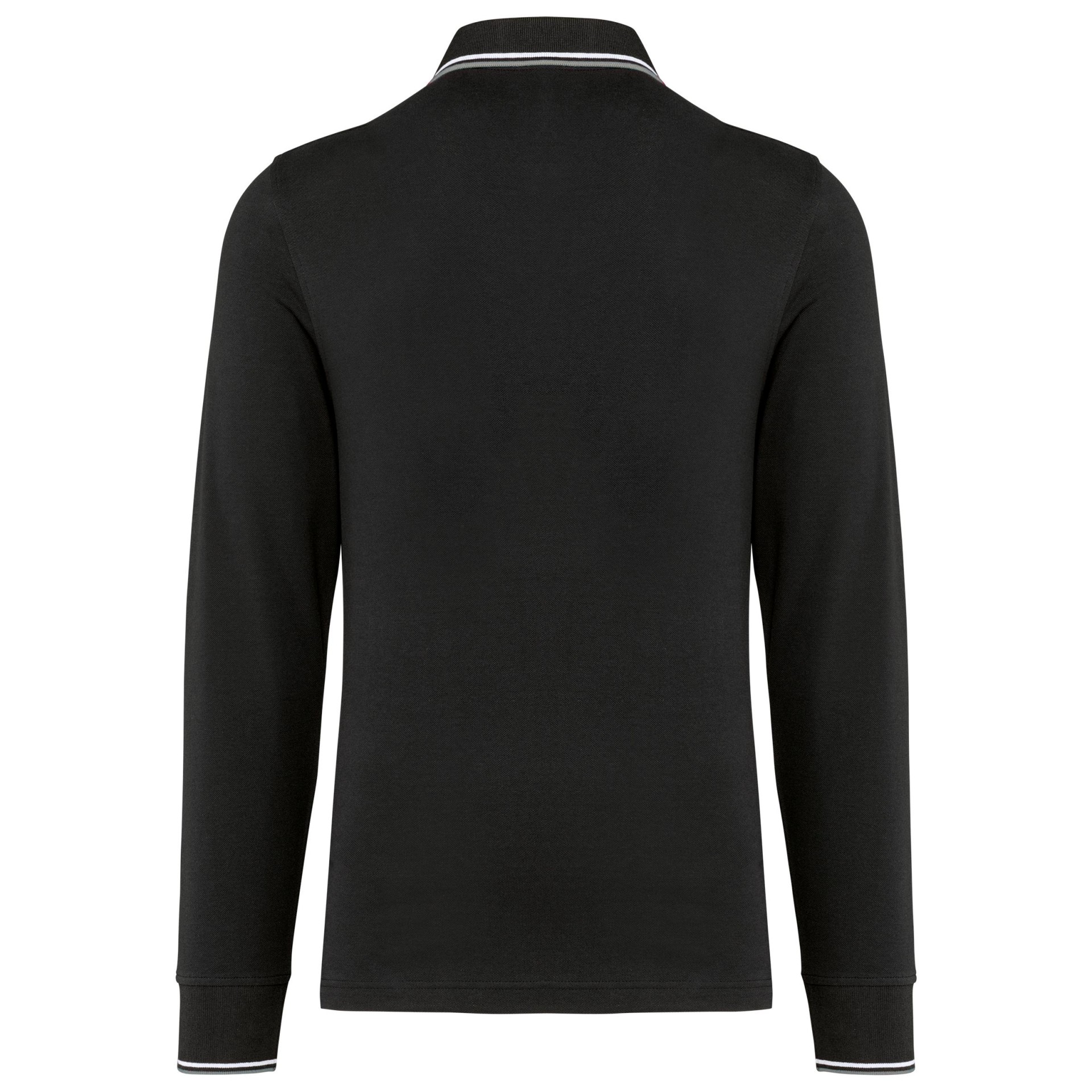 Polo malha piqué de manga comprida de homem - K280