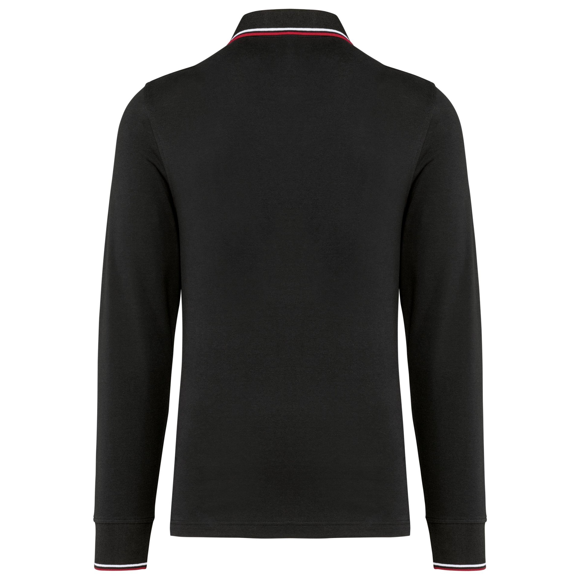 Polo malha piqué de manga comprida de homem - K280