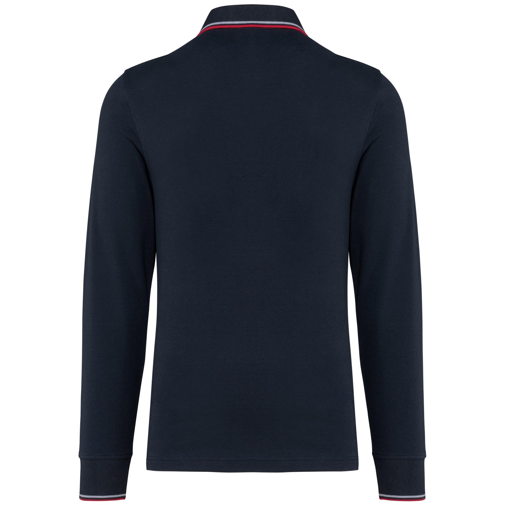 Polo malha piqué de manga comprida de homem - K280
