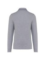 Polo malha piqué de manga comprida de homem - K280