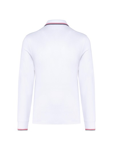 Polo malha piqué de manga comprida de homem - K280 Polo malha piqué de manga comprida de homem - K280