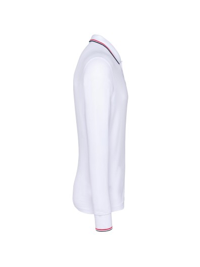 Polo malha piqué de manga comprida de homem - K280 Polo malha piqué de manga comprida de homem - K280