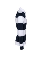 Polo rugby �s riscas manga comprida unissexo - K285