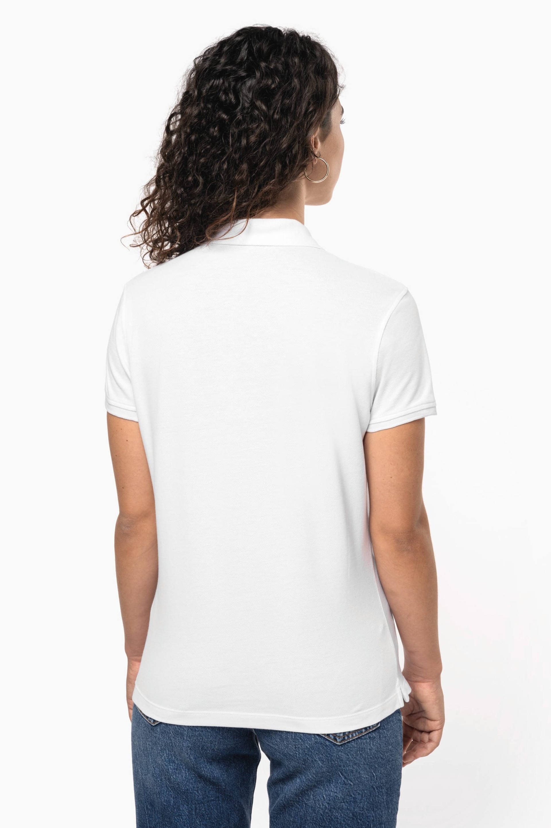 Polo malha piqué manga curta