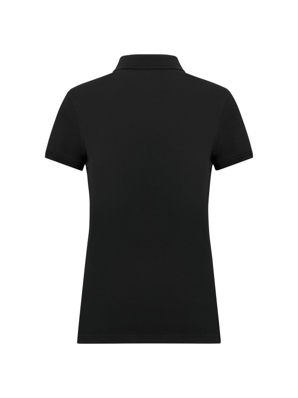 Polo malha piqu manga curta