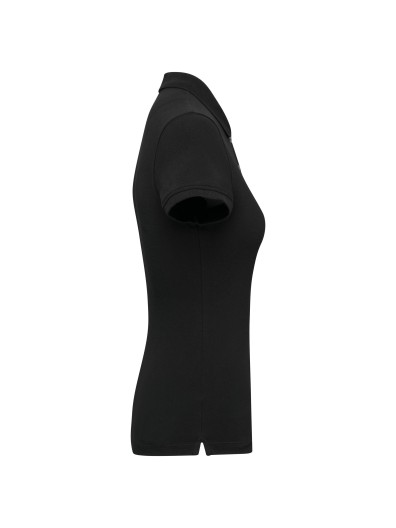 Polo malha piqu manga curta