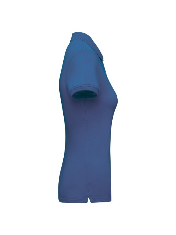 Polo malha piqu manga curta