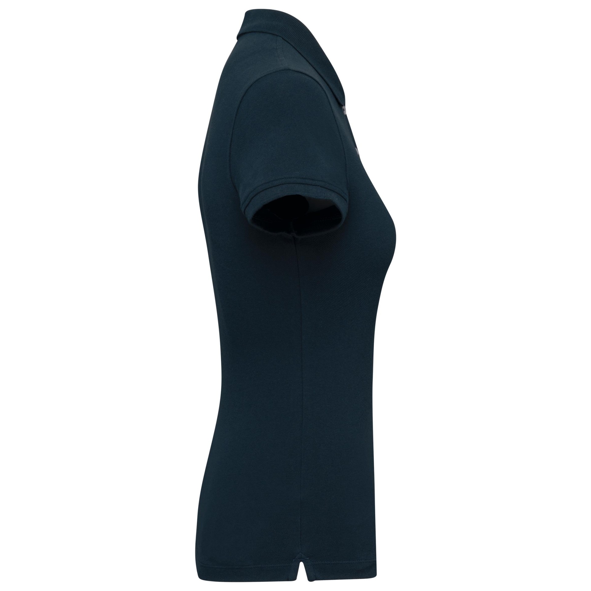 Polo malha piqué manga curta