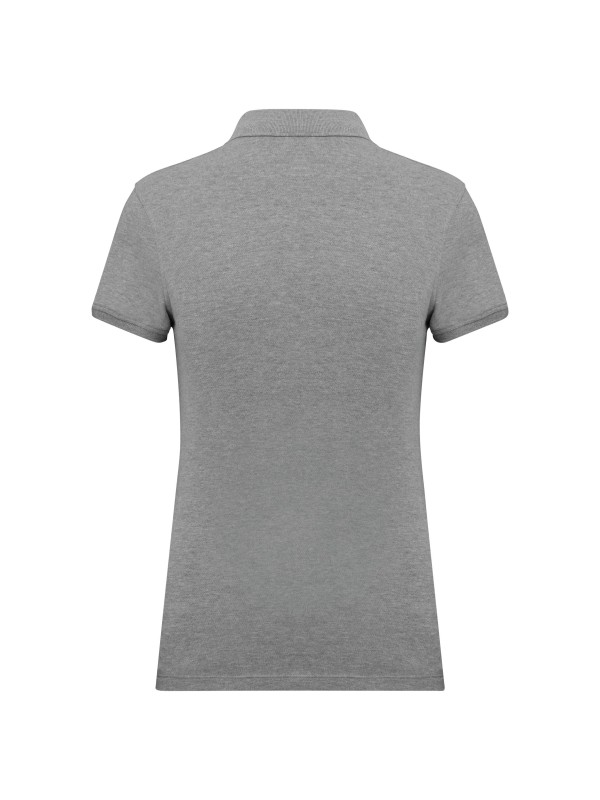 Polo malha piqu manga curta