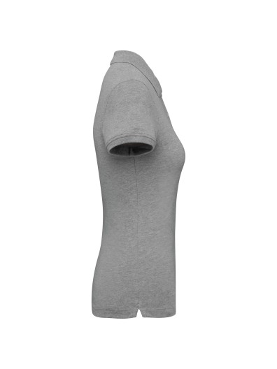 Polo malha piqu manga curta